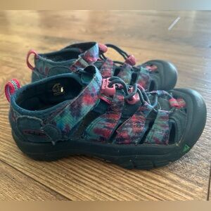 Keen Kids' Newport H2 Sandal Shoes  Navy Tie Dye SIZE 12
